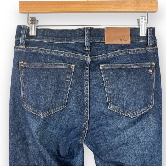 Madewell 9” Mid Rise Skinny Jeans Danny Wash Ankle length Style E0259 Sz 27 NWOT - Picture 3 of 16